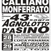 43ª SAGRA DELL'AGNOLOTTO D'ASINO